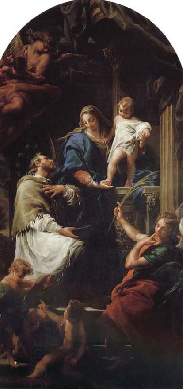 Pompeo Batoni Notre Dame, and the Son in St. John's Nepomuk